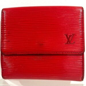 Louis Vuitton Epi Leather Double Snap Wallet